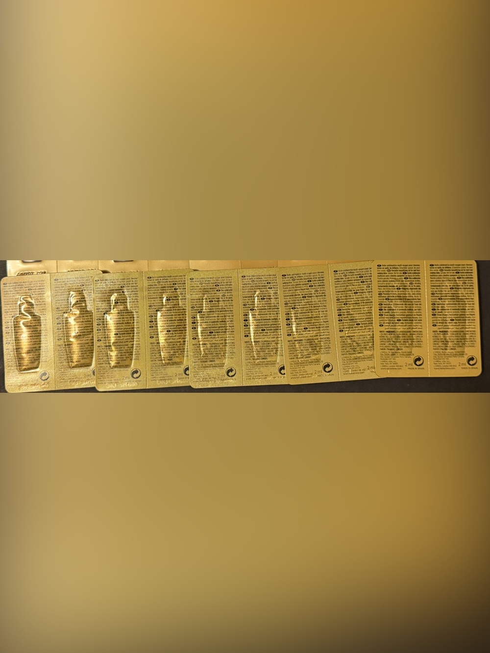 Lot of 10 Kérastase Elixir Ultime L'Huile Originale Hair Oil Samples 2ml Each - Picture 2 of 2
